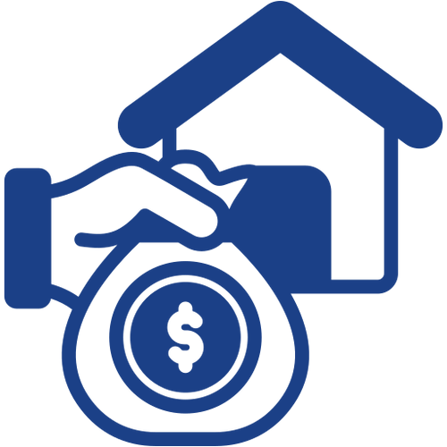 Real estate financial concept illustration