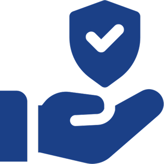 Secure protection icon